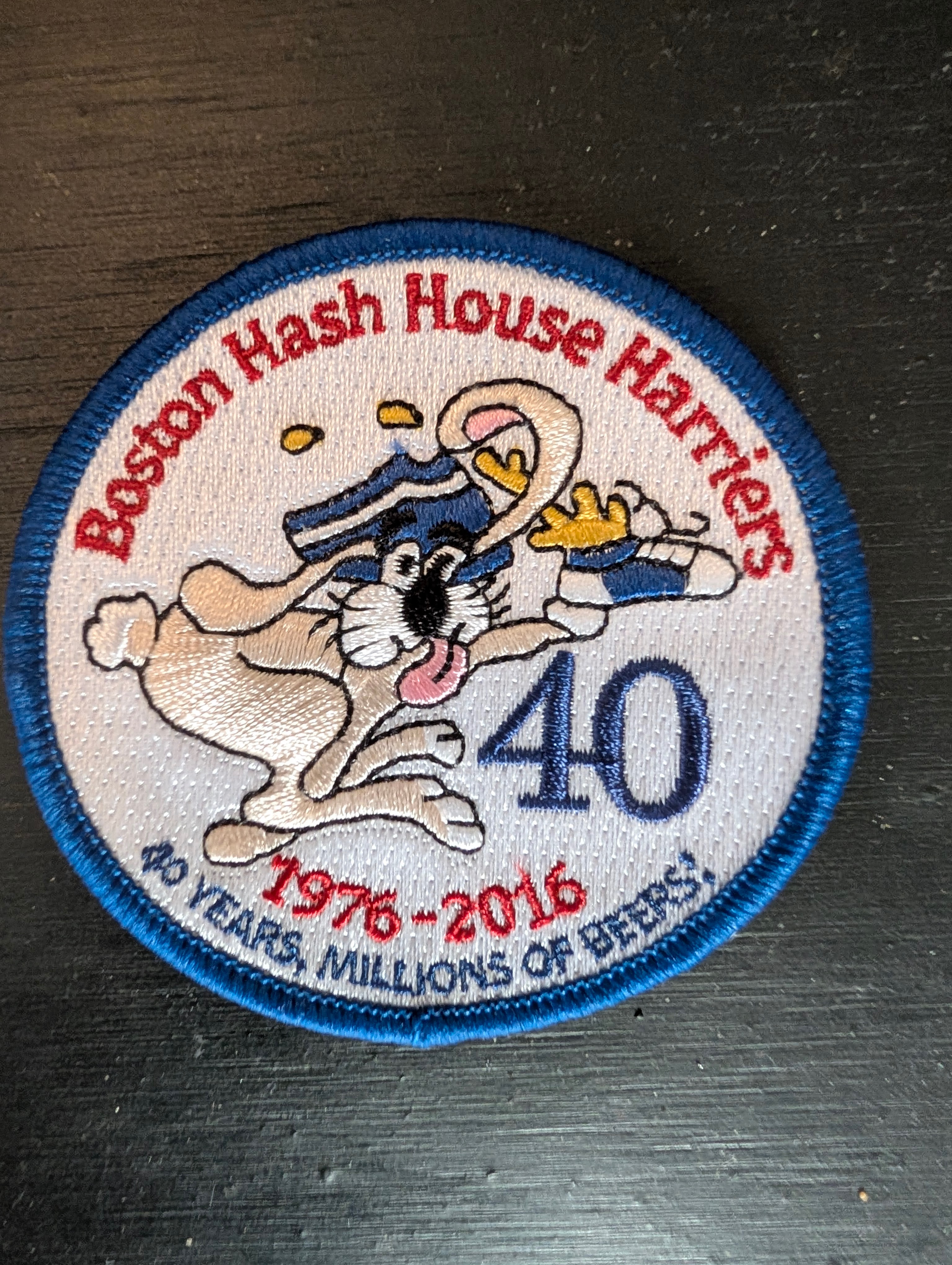Patch from the 40th anniversary weekend